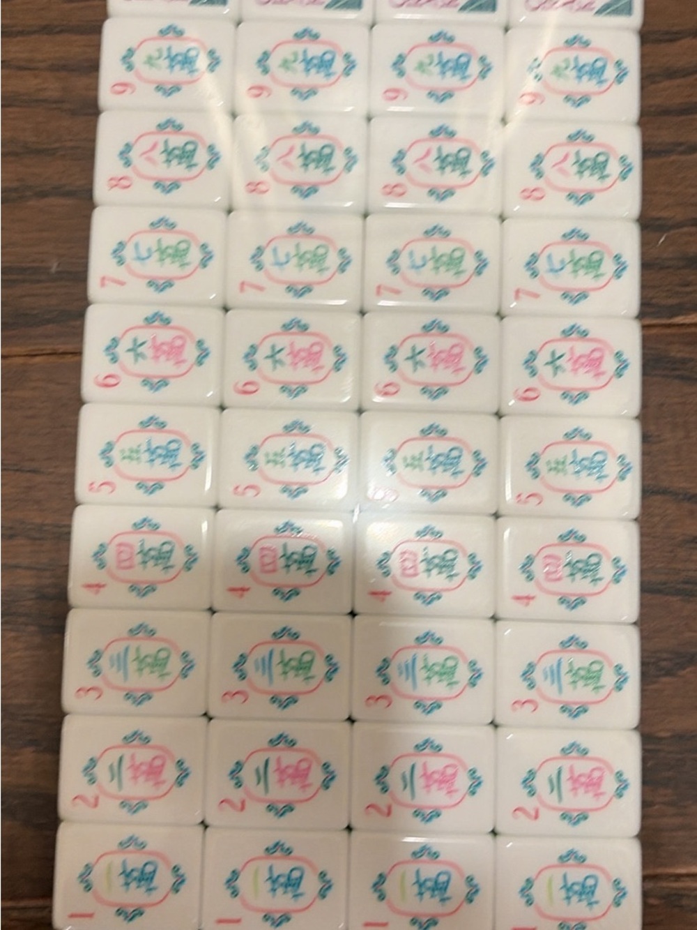 Mahjong tile set - Picture 6 of 8